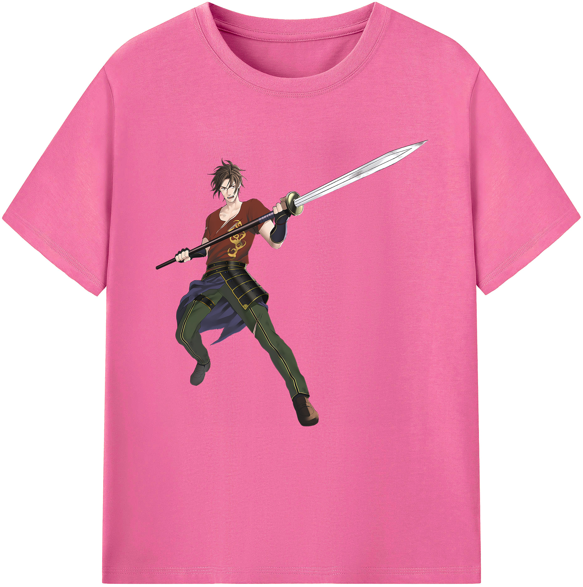 （画像用） 刀剣乱舞 Touken Ranbu レディースカジュアルプリントTシャツ（綿100％）